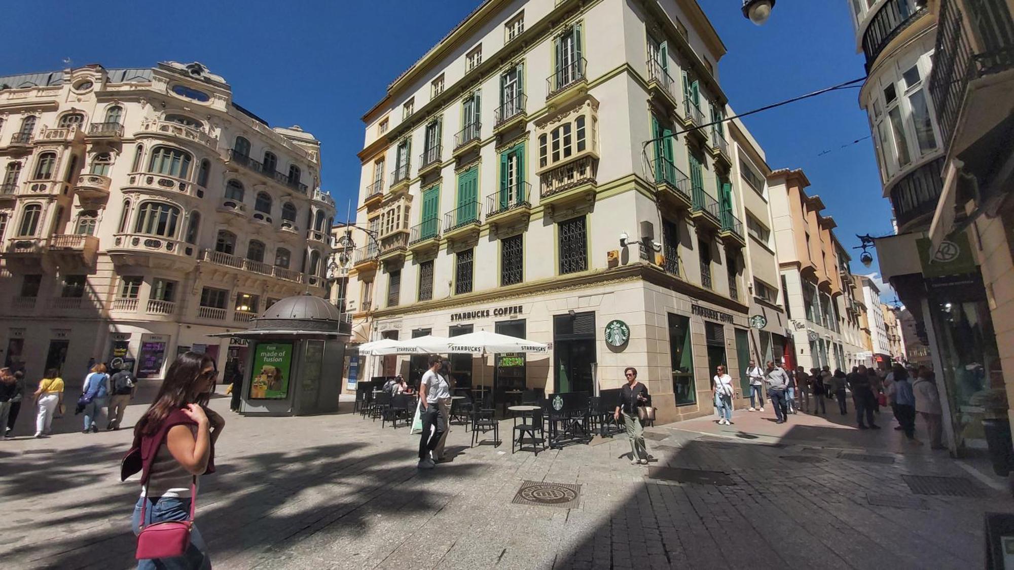 מאלגה Del Parque Flats Calle Nueva Quiet מראה חיצוני תמונה