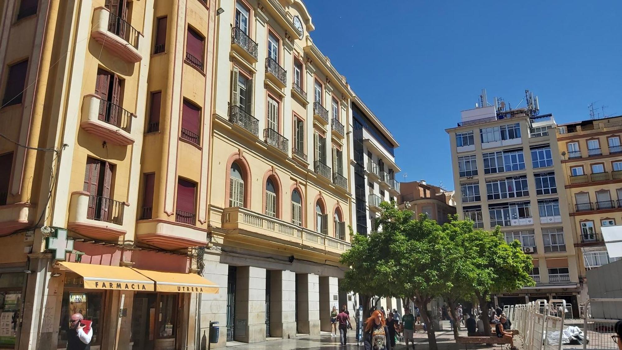מאלגה Del Parque Flats Calle Nueva Quiet מראה חיצוני תמונה
